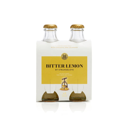 Bitter Lemon Tonic 180ml x (4 Pack)-Beverages-StrangeLove-iPantry-australia