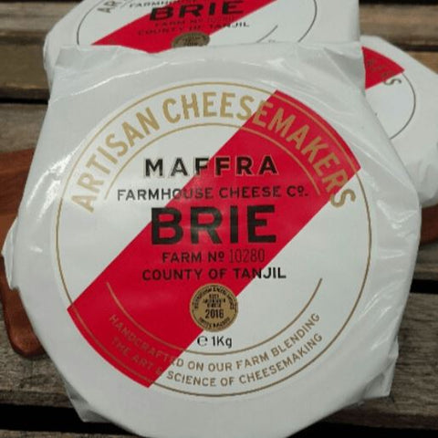 Brie Cheese 140g-Catering Entertaining-Maffra Cheese Co-iPantry-australia