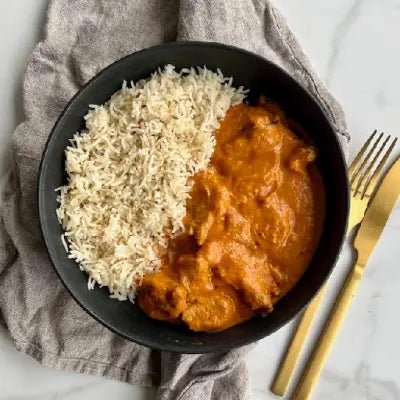 Butter Chicken with Rice 400g-Restaurants/Meal Kits-Foxes Den-iPantry-australia