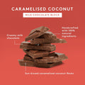Caramelised Coconut Milk Chocolate Block 80g-Indulgence-Koko Black-iPantry-australia
