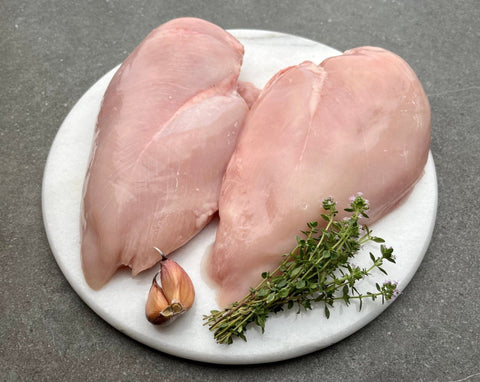 Chicken Breast Fillets (Approx. 450g - 1 Breast)-Mathews Butcher-iPantry-australia