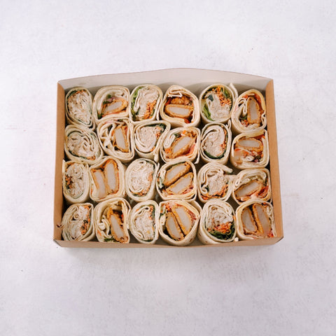Chicken Wraps Box-CATERING IN MELBOURNE-FIG-iPantry-australia