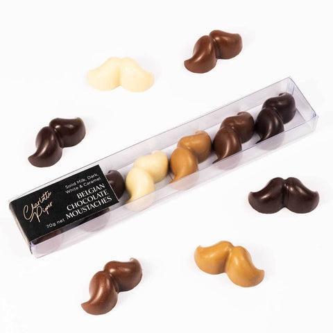 Chocolate Moustaches 70g-Indulgence-Charlotte Piper-iPantry-australia