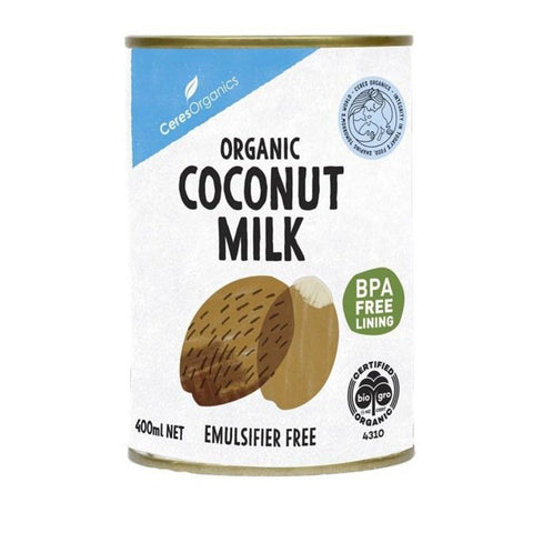 Coconut Milk 400ml-Alt Milks-Ceres Organics-iPantry-australia