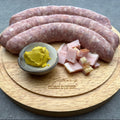 Free Range Pork & English Mustard Sausages (Approx. 500g - 3 Sausages)-Mathews Butcher-iPantry-australia