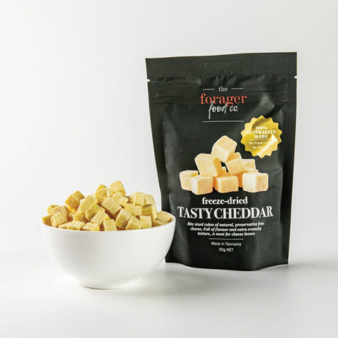 Freeze Dried Tasty Cheddar 50g-The Forager Food Co-iPantry-australia