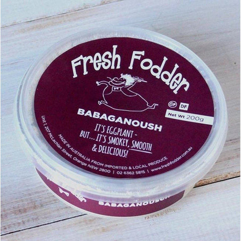 Fresh Fodder Babaganoush 200g-Catering Entertaining-Fresh Fodder-iPantry-australia