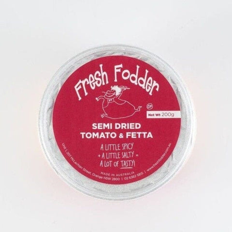 Fresh Fodder Semi Dried Tomato & Fetta 200g-Catering Entertaining-Fresh Fodder-iPantry-australia