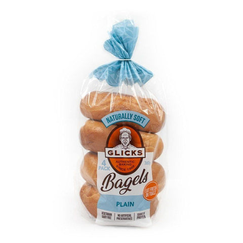 Original Bagels 4Pk-Indulgence-Glicks Cakes & Bagels-iPantry-australia