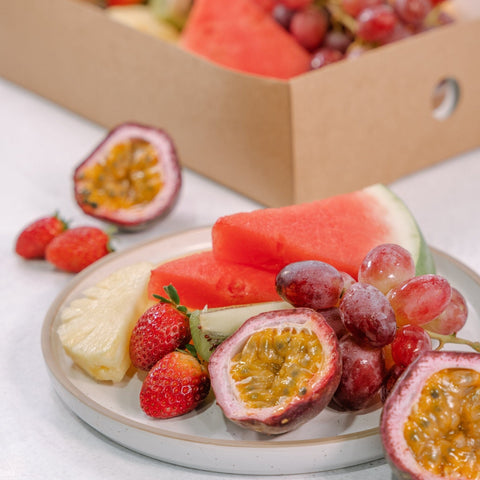 Gourmet Fruit Platter - (Serve 5)-CATERING IN MELBOURNE-FIG-iPantry-australia