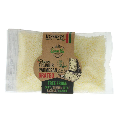 Green Vie Grated Parmesan Flavour Cheese 100g-Catering Entertaining-Green Vie-iPantry-australia