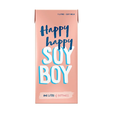 Happy Happy Soy Boy 6 x 1L (Box)-Alt Milks-Happy Happy Soy Boy-iPantry-australia
