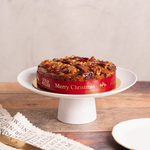 Large Glazed Christmas Fruit Cake-Indulgence-The Jolly Miller-iPantry-australia