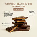 Leatherwood Honeycomb Dark 100g-Indulgence-Koko Black-iPantry-australia