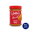 Biscoff Spread 400g (box of 6)-TJM-Lotus Bakeries-iPantry-australia