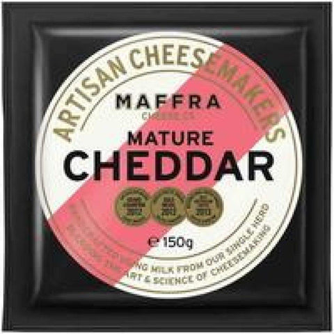 Mature Cheddar 150g-Catering Entertaining-Maffra Cheese Co-iPantry-australia