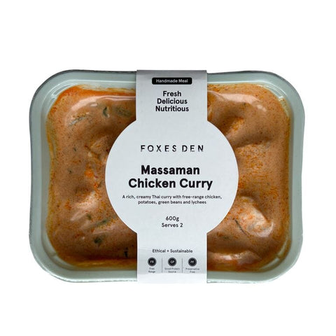 Massaman Chicken Curry For 2 500g-Restaurants/Meal Kits-Foxes Den-iPantry-australia