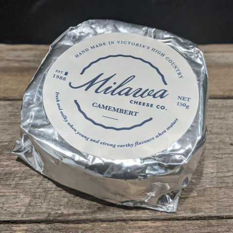 Milawa Camembert 150g-Catering Entertaining-Milawa Cheese Co-iPantry-australia