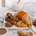 Mini Danishes - Assortment of Custard Filled Danish, Chocolate Twist, Cranberry Twist & Cinnamon Swirl Pastries-CATERING IN MELBOURNE-FIG-iPantry-australia