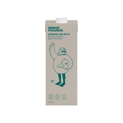 Minor Figures Organic Oat Milk 6 x 1L (Box)-Alt Milks-Minor Figures-iPantry-australia