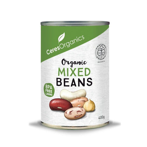Mixed Beans 400g-Indulgence-Ceres Organics-iPantry-australia