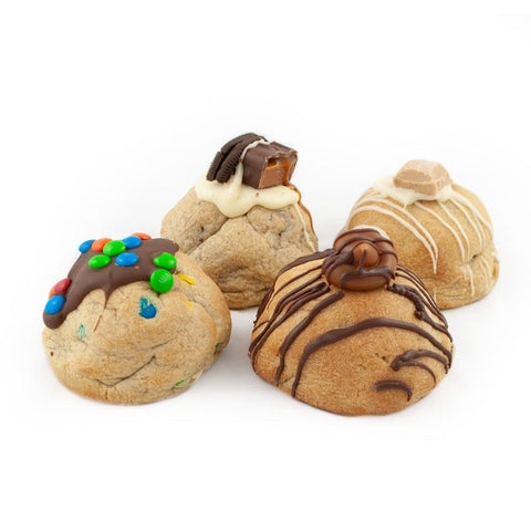Mixed Loaded Cookies 4Pk-Indulgence-The Cookie Dough Co-iPantry-australia