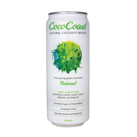 Natural Coconut Water 500ml (6 Pack)-Beverages-Coco Coast-iPantry-australia