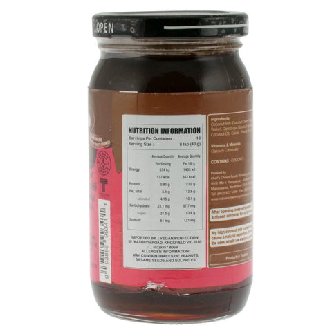 Nature's Charm Coconut Chocolate Fudge Sauce 400g-Pantry-Nature's Charm-iPantry-australia