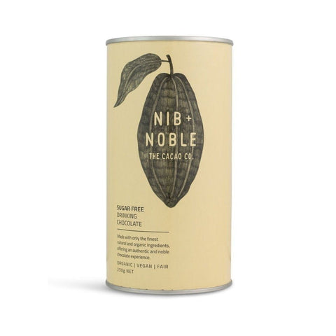 Organic Drinking Chocolate - Sugar Free-Pantry-Nib & Noble-iPantry-australia