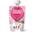Omega3 Yoghurt Raspberry Pouch 110g-Tasmania's Westhaven-iPantry-australia