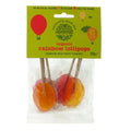 Organic Rainbow Lollipops No Added Sugar 6Pk-Indulgence-Biona-iPantry-australia