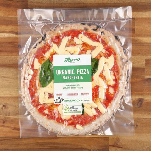 Organic Spelt Pizza Margherita 10" 400g-Farro-iPantry-australia