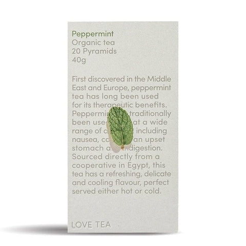 Peppermint Tea 20 Pyramids 40g-Pantry-Love Tea-iPantry-australia