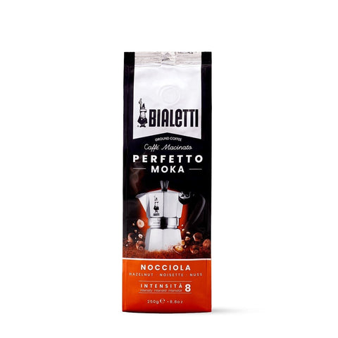 Perfetto Moka Hazelnut Ground Coffee 250g-Bialetti-iPantry-australia