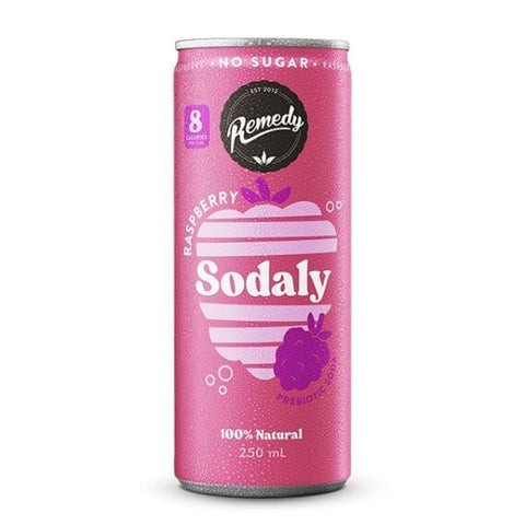 Raspberry Sodaly 4Pk 250ml-Remedy-iPantry-australia