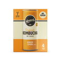 Remedy Kombucha Ginger Lemon 250mL 4pk-Beverages-Remedy-iPantry-australia