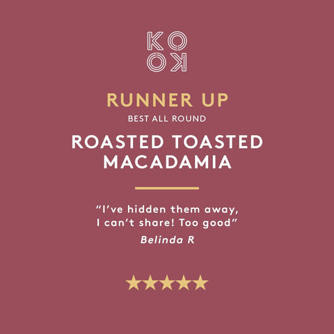 Roasted Toasted Macadamia Dark 100g-Indulgence-Koko Black-iPantry-australia