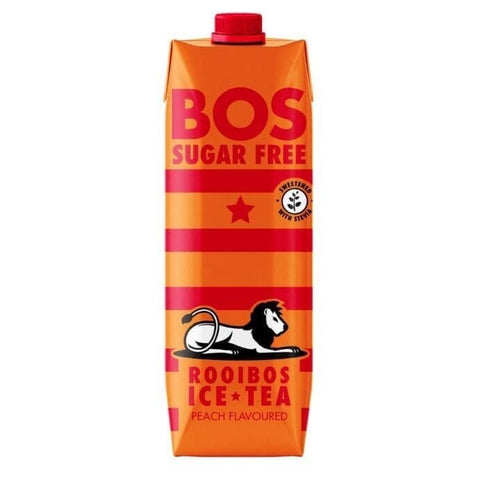 Roobios Sugar Free Peach Ice Tea 1L-BOS Ice Tea-iPantry-australia