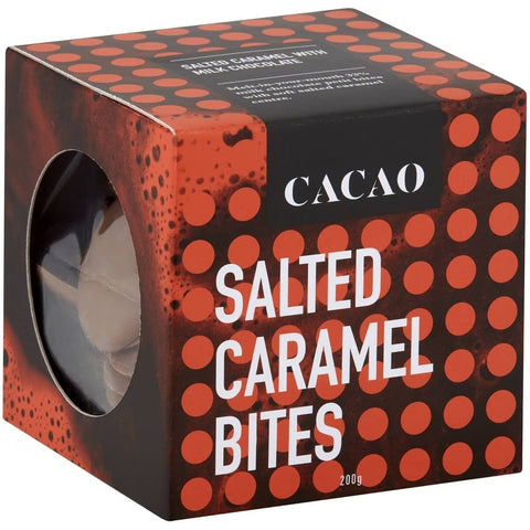Salted Caramel Milk Chocolate Petit Bites 200g-Indulgence-Cacao-iPantry-australia