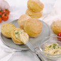 Savoury Scones - Served with Chive Butter (on the side)-CATERING IN MELBOURNE-FIG-iPantry-australia