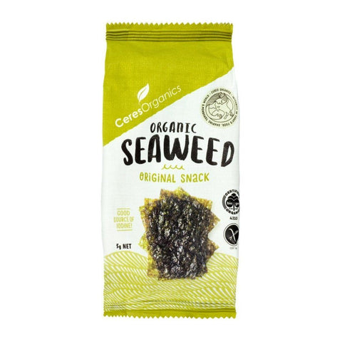 Seaweed Snack Original 5g-Pantry-Ceres Organics-iPantry-australia