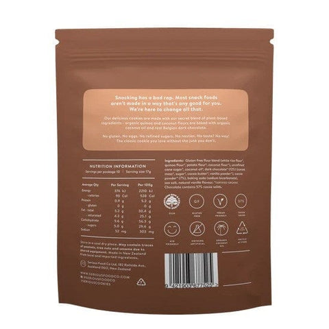 Serious Cookies Double Choc 170g-Indulgence-Serious Food Co.-iPantry-australia