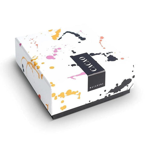 Signature Macaron Gift Box 12Pk-Indulgence-Cacao-iPantry-australia