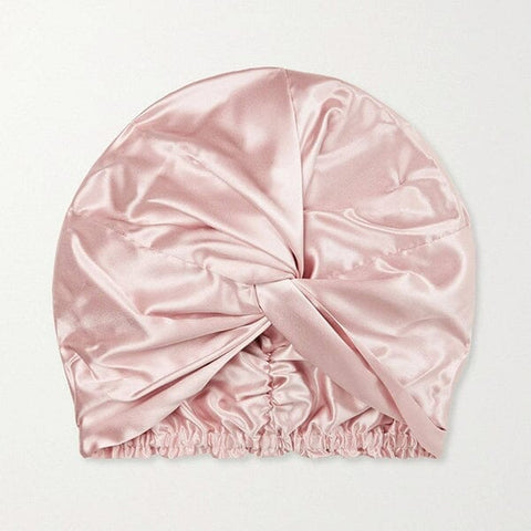 Sleeping Cap - 100% Mulberry Silk - Pink-Dilly's Collections-iPantry-australia