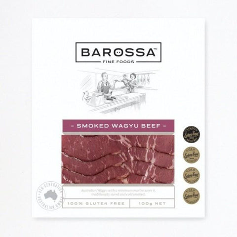 Smoked Wagyu Beef 100g-Catering Entertaining-Barossa Fine Foods-iPantry-australia