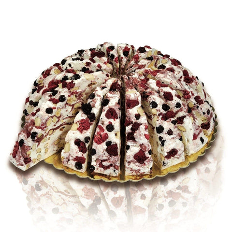 Soft Nougat Cake Country Berries Wrapped 165g-Indulgence-Quaranta-iPantry-australia