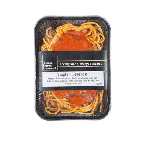 Spaghetti Bolognese 400g-Pantry-Aston Lucas Gourmet-iPantry-australia