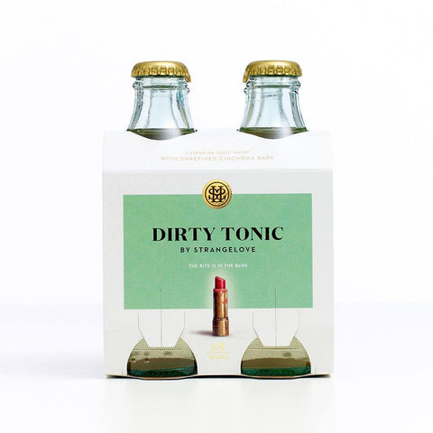 Dirty Tonic Mixer 180ml x (4 Pack)-Beverages-StrangeLove-iPantry-australia