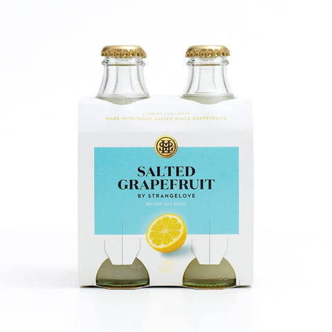 Salted Grapefruit Mixer 180ml x (4 Pack)-Beverages-StrangeLove-iPantry-australia