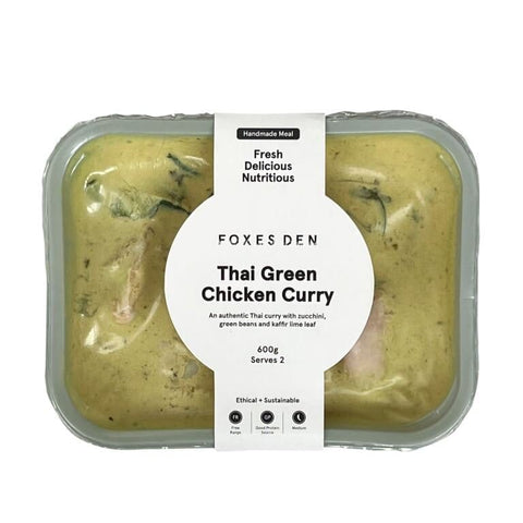 Thai Green Chicken Curry For 2 500g-Restaurants/Meal Kits-Foxes Den-iPantry-australia